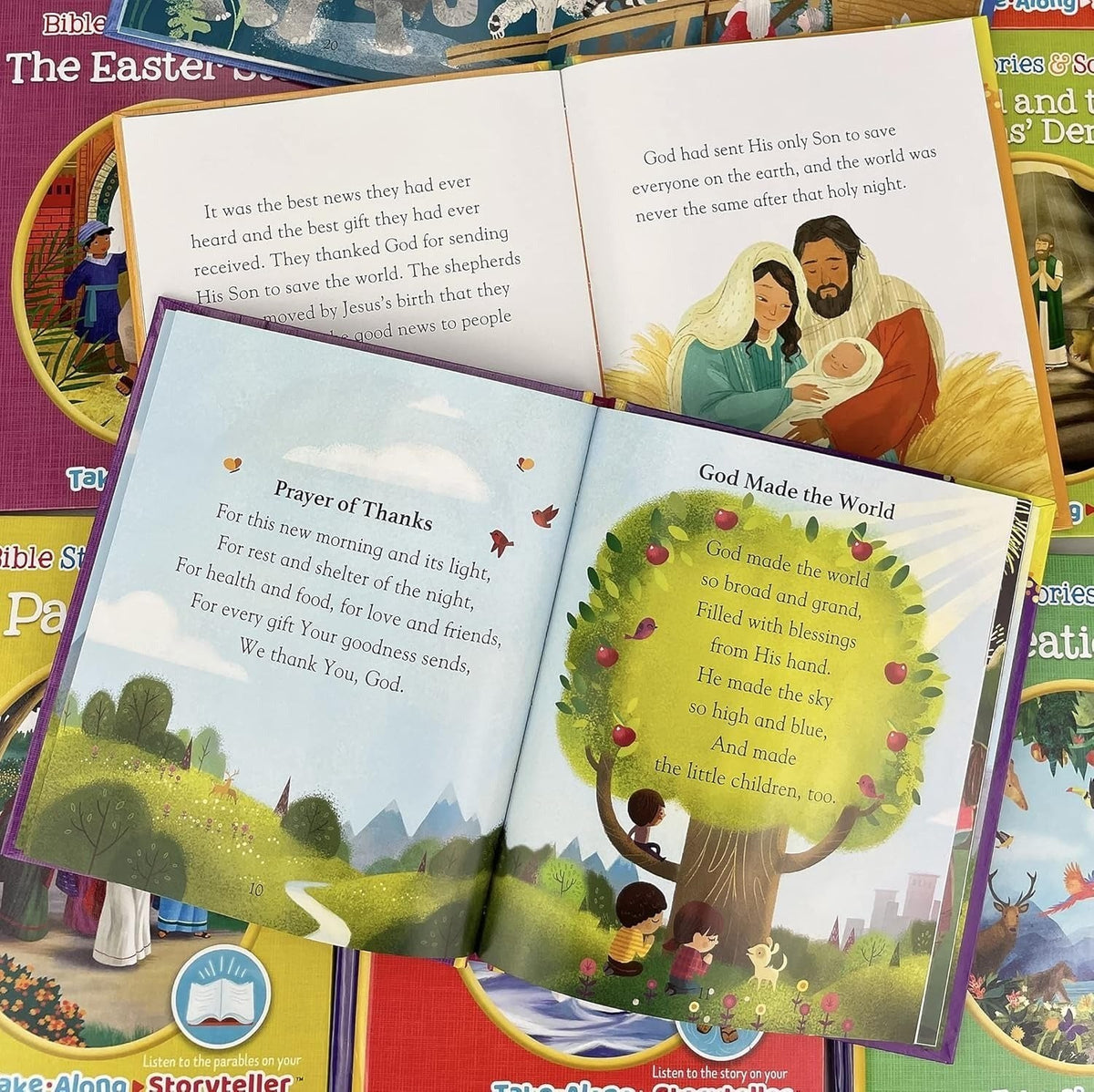Includes 11 books: 10 story books and 1 songbook