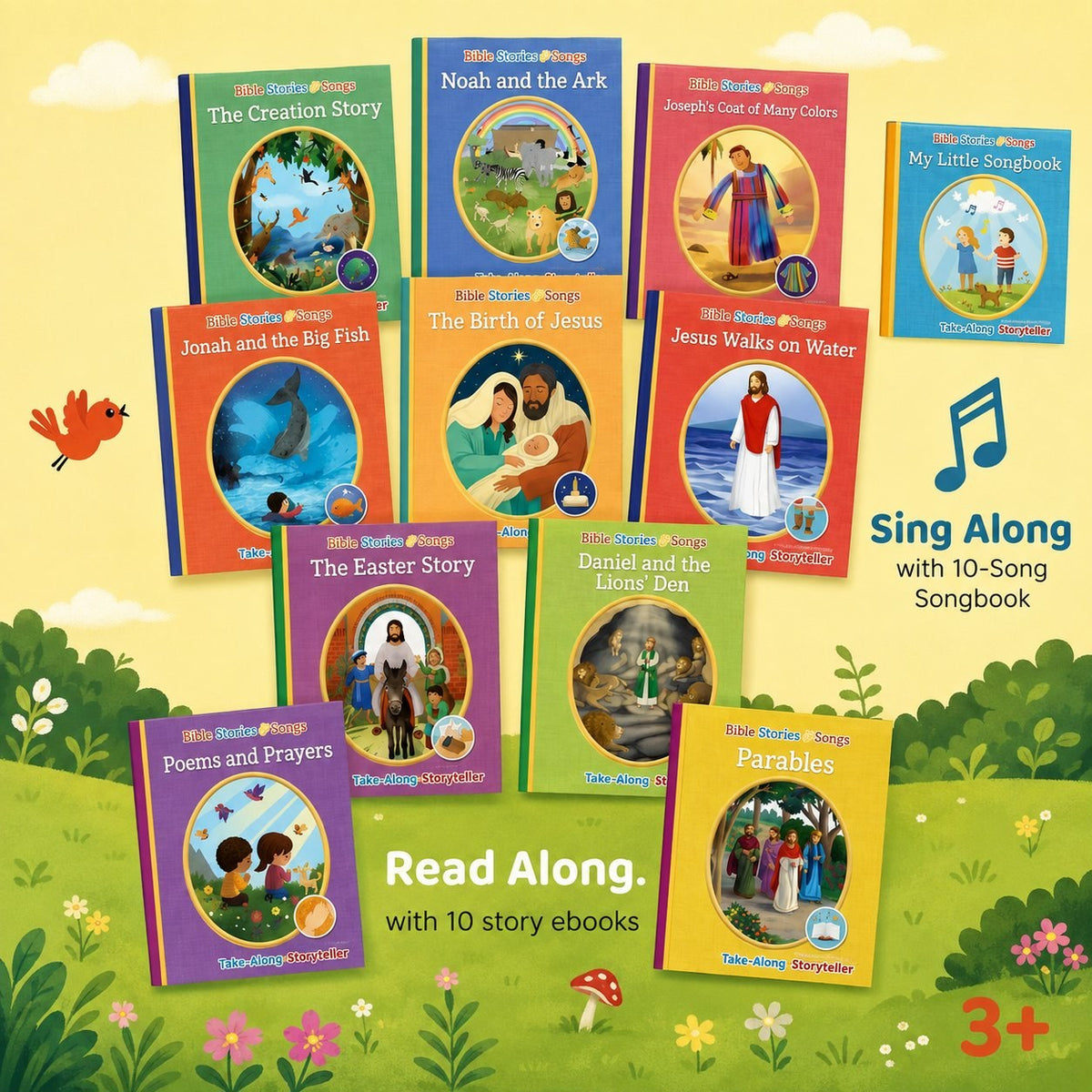 All the Bible storybooks in the set